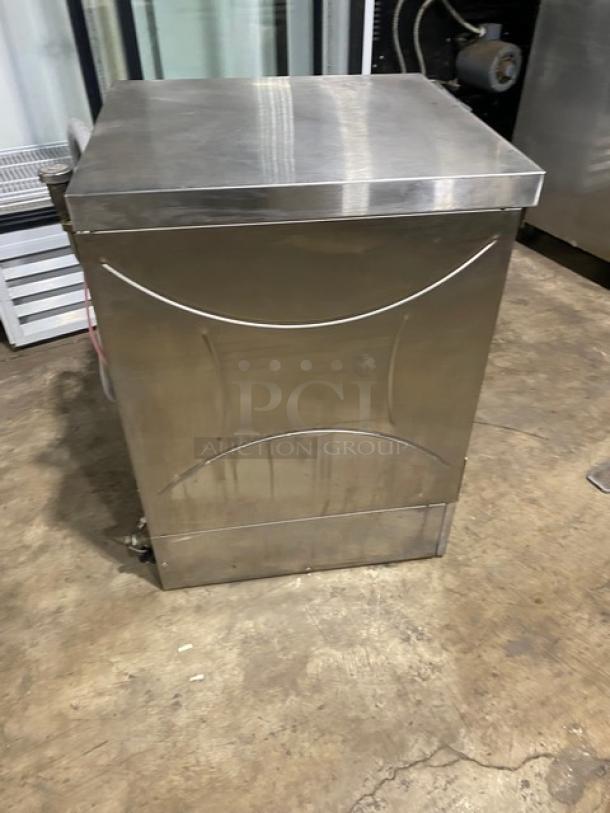 CMA Commercial Stainless Steel Undercounter High Temperature Dishwasher! With Full Size 16-Compartment Cup Rack! Model: 180UC SN: 220002! - Image 3 of 8