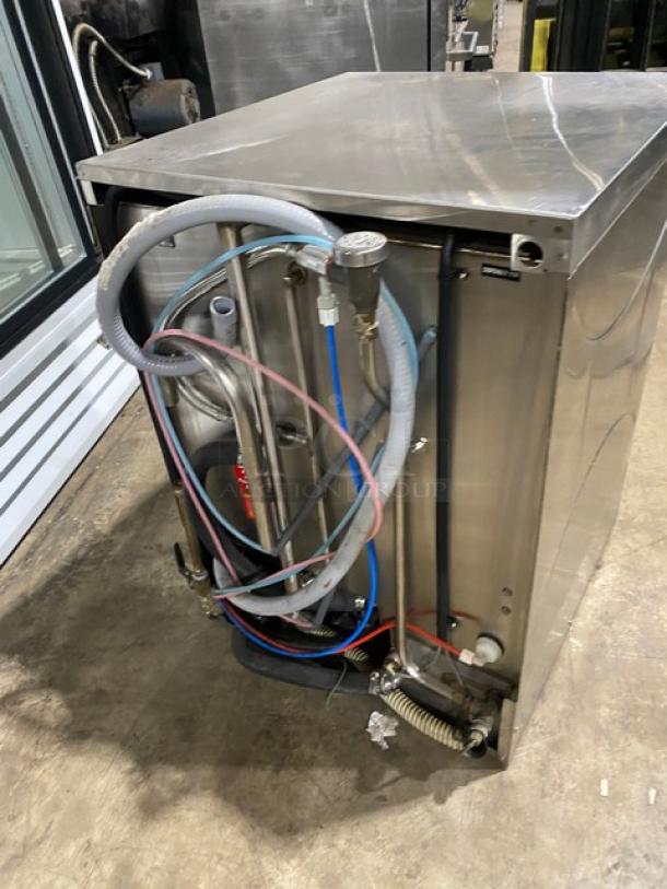 CMA Commercial Stainless Steel Undercounter High Temperature Dishwasher! With Full Size 16-Compartment Cup Rack! Model: 180UC SN: 220002! - Image 4 of 8