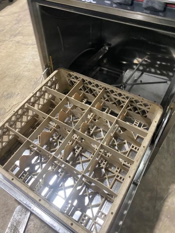 CMA Commercial Stainless Steel Undercounter High Temperature Dishwasher! With Full Size 16-Compartment Cup Rack! Model: 180UC SN: 220002! - Image 5 of 8