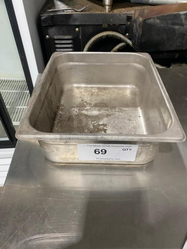 Lot Of Commercial Stainless Steel Hotel/Steam Table Pans! ALL ONE MONEY! - Image 1 of 4