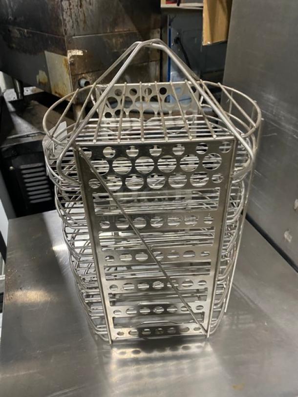 Commercial Stainless Steel 6-Layer Deep Fry Basket! - Image 2 of 4