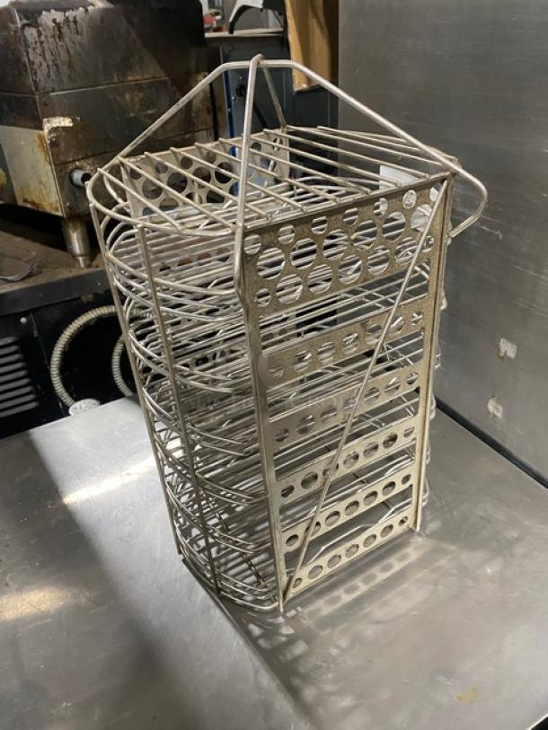Commercial Stainless Steel 6-Layer Deep Fry Basket! - Image 3 of 4
