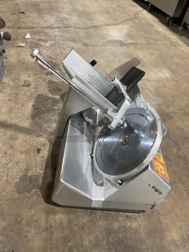 Bizerba Commercial Stainless Steel Electric Powered Countertop Deli Meat Slicer! Model: SE12D SN: 10190761! 120V 1 Phase! On Legs! - Image 3 of 8