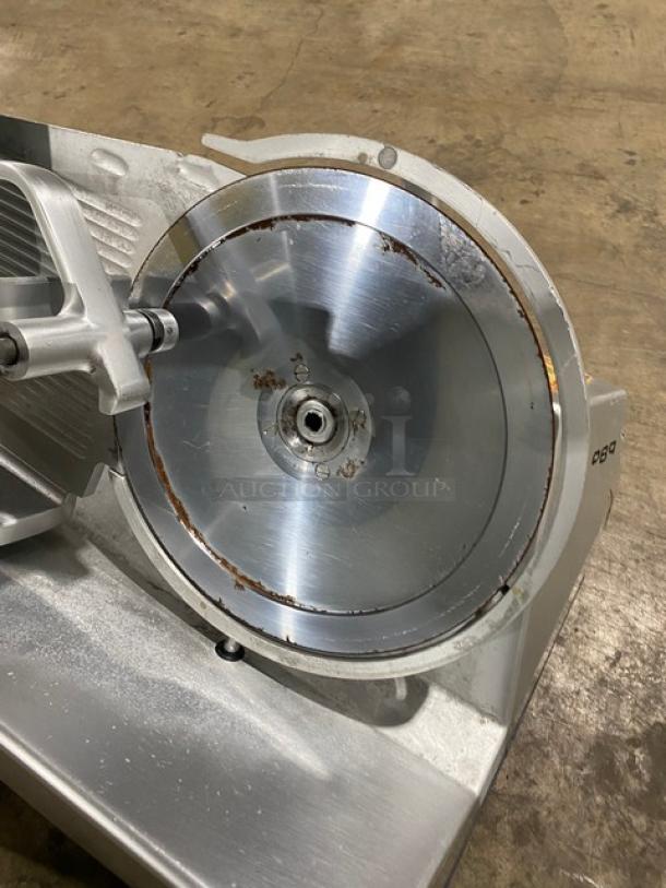 Bizerba Commercial Stainless Steel Electric Powered Countertop Deli Meat Slicer! Model: SE12D SN: 10190761! 120V 1 Phase! On Legs! - Image 5 of 8