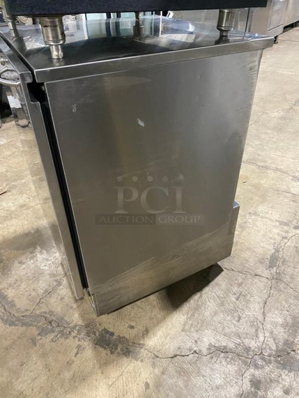 Glastender Commercial Stainless Steel Solid Single Door Undercounter Refrigerator! With Poly Coated Wire Rack! Model: UCR24S-L SN: 134169711F! 120V 1 Phase! - Image 2 of 8