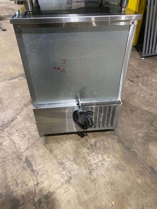 Glastender Commercial Stainless Steel Solid Single Door Undercounter Refrigerator! With Poly Coated Wire Rack! Model: UCR24S-L SN: 134169711F! 120V 1 Phase! - Image 3 of 8