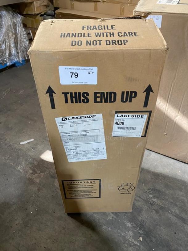 BRAND NEW! IN THE BOX! Lakeside Commercial Stainless Steel Open Drop-In Dish Lowerator/Dispenser! Accommodates Plates Up To 5"! Model: 4000! - Image 1 of 5