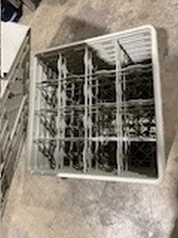 Lot Of Commercial 16-Compartment Cup/Glass Rack! With Extenders! ALL ONE MONEY! - Image 3 of 3