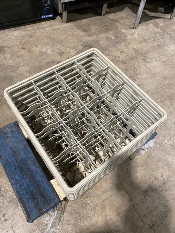 Lot Of Commercial 36/16-Compartment Cup/Glass Racks! With Extenders! ALL ONE MONEY! - Image 4 of 4