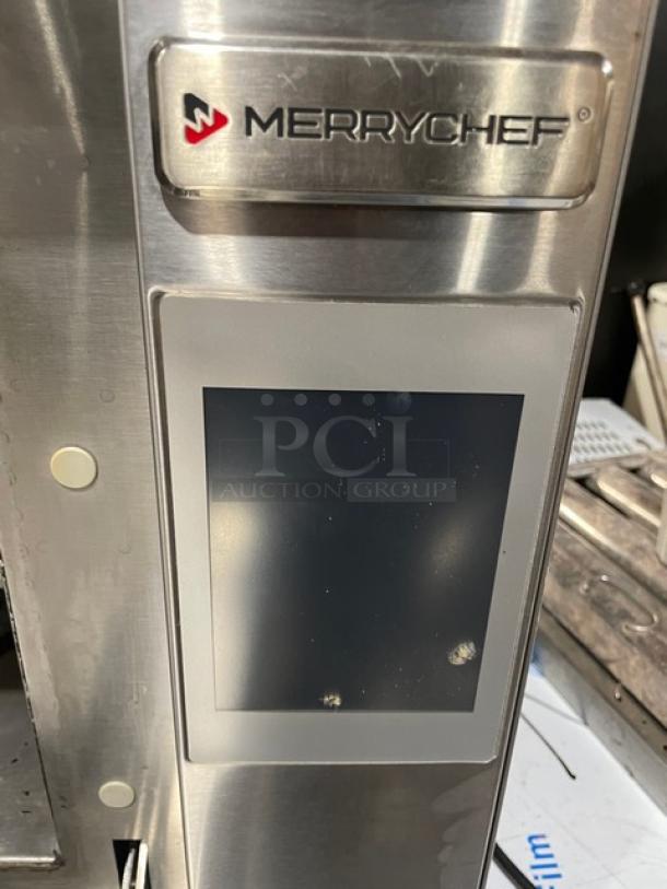 MerryChef! 2021 Late Model! Commercial Stainless Steel Electric Powered Countertop Rapid Cook Oven! With EasyTouch Icon-Driven Touchscreen! With Baking/Roasting Pan! Model: Eikon E3 SN: 2101213091916! 208/240V 2 Phase +GND! - Image 7 of 8