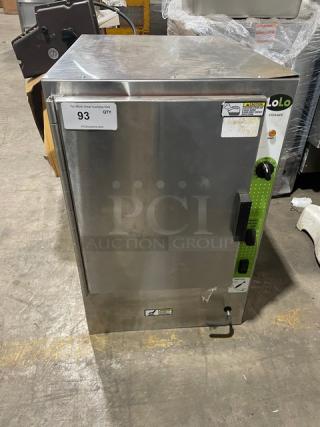 LoLo Commercial Stainless Steel Electric Powered Countertop 6-Pan Boilerless Steamer! With Built In Pan Holding Rack! Model: ST-6E SN: J141719-1-1! 208/240V 3 Phase!