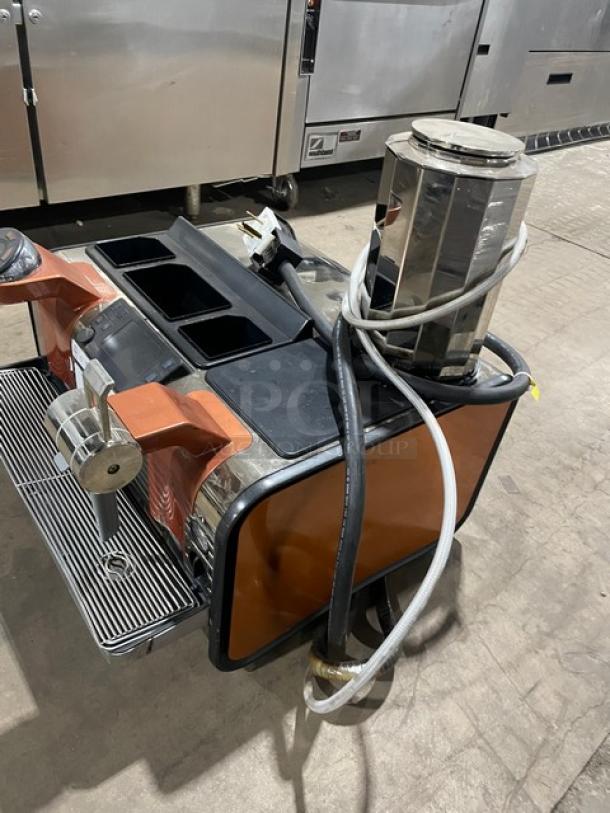 Thermoplan Starbucks Style Mastrena II Series Commercial Stainless Steel Electric Powered Countertop Automatic Coffee/Espresso Machine! With Drip Tray! Model: M2-CS SN: 410004828! 208V! - Image 2 of 10