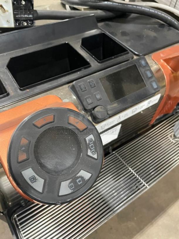 Thermoplan Starbucks Style Mastrena II Series Commercial Stainless Steel Electric Powered Countertop Automatic Coffee/Espresso Machine! With Drip Tray! Model: M2-CS SN: 410004828! 208V! - Image 6 of 10