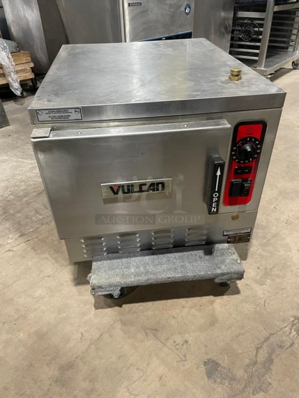 Vulcan Commercial Stainless Steel Electric Powered Countertop 3-Pan Convection Steamer! With Built In Pan Holding Rack! Model: C24EA3 SN: 46-3030840! 208/240V 3/1 Phase! - Image 1 of 8