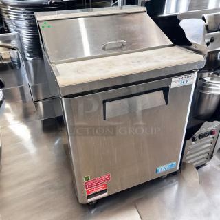 Excellent Condition Turbo Air MST-28 Sandwich Prep Table – 115V – Tested & Working!