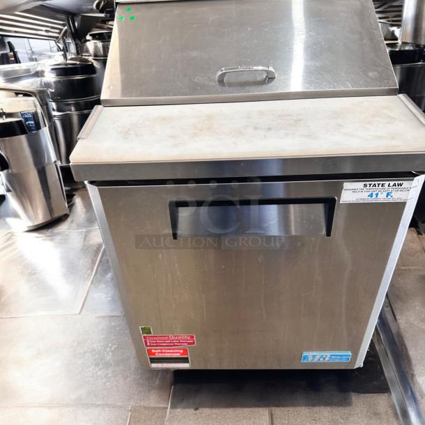 Excellent Condition Turbo Air MST-28 Sandwich Prep Table – 115V – Tested & Working! - Image 3 of 6