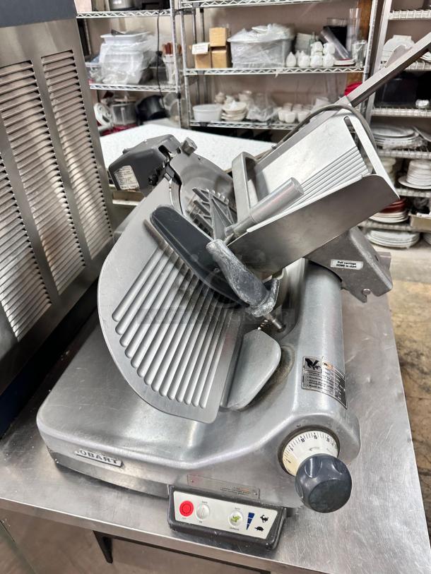 Excellent Condition Hobart 3713 Automatic Meat Slicer – 120V – Tested & Working! - Image 2 of 5