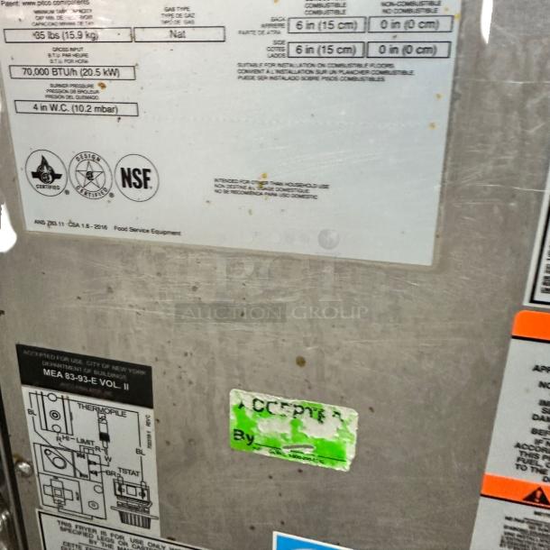 Excellent Pitco Gas Fryer – 70,000 BTU – Tested & Working! - Image 5 of 5