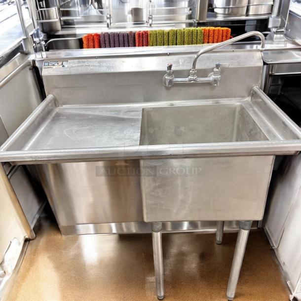 Excellent Condition RJ Fabricators Stainless Steel Sink - Image 1 of 6
