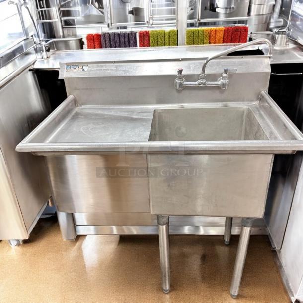 Excellent Condition RJ Fabricators Stainless Steel Sink - Image 2 of 6