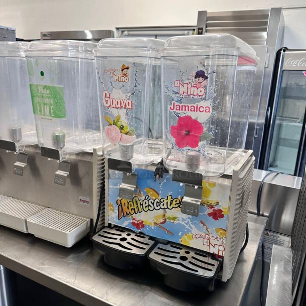 Excellent Condition Dual-Tank Aguas Frescas Beverage Dispenser – Tested & Working! - Image 3 of 5