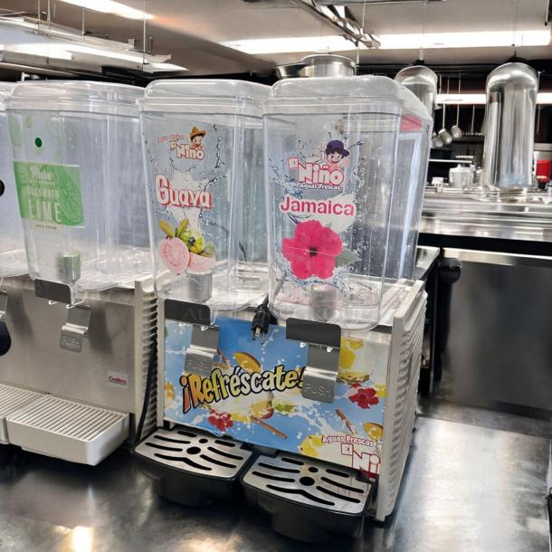 Excellent Condition Dual-Tank Aguas Frescas Beverage Dispenser – Tested & Working! - Image 5 of 5