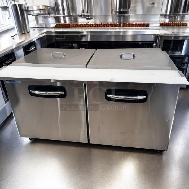 Excellent Condition Under-Counter Stainless Steel Refrigerator – 115V – Tested & Working! - Image 4 of 7