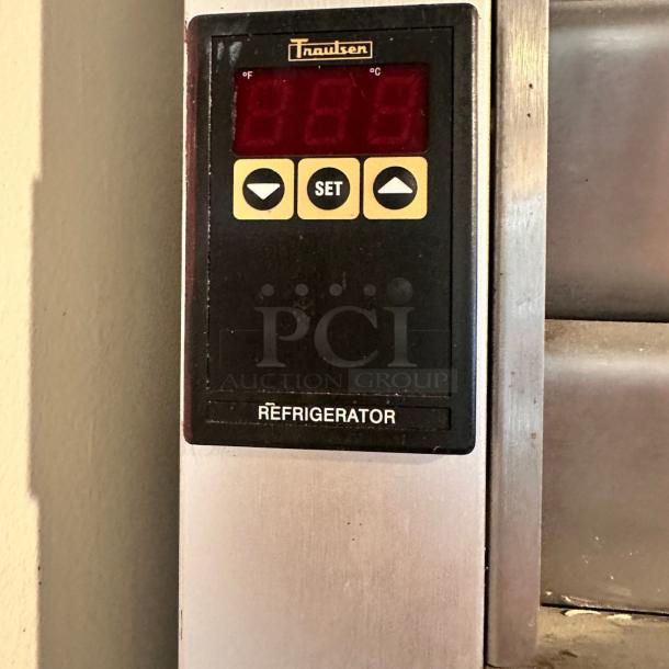 Excellent Traulsen 52" Two Section Reach In Refrigerator 115v Tested and Working! - Image 6 of 7