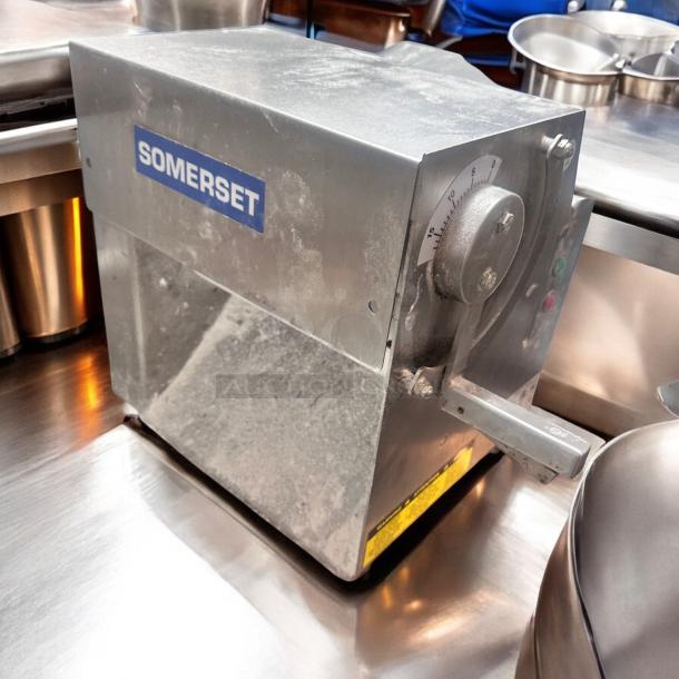 Excellent Condition Somerset CDR-100 Dough Sheeter – 110V – Tested & Working! - Image 1 of 9