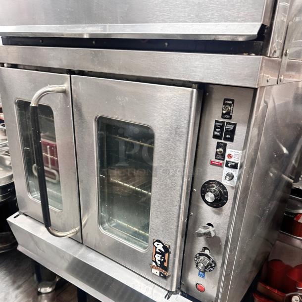 Clean Montague 2-115A Vectaire Convection Oven Gas Double-deck Tested and Working! - Image 7 of 13