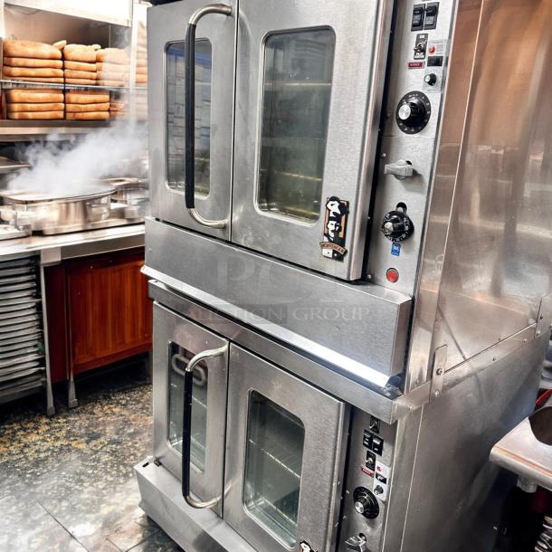 Clean Montague 2-115A Vectaire Convection Oven Gas Double-deck Tested and Working! - Image 12 of 13