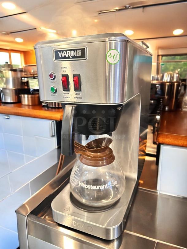 Excellent Condition Waring WCM50 Pourover Coffee Brewer – 120V – Tested & Working! - Image 2 of 11