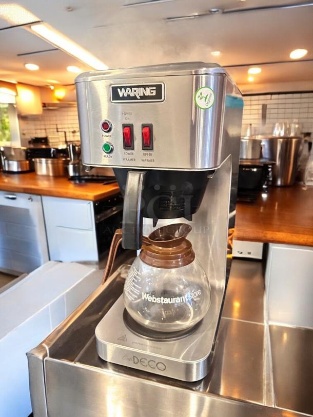 Excellent Condition Waring WCM50 Pourover Coffee Brewer – 120V – Tested & Working! - Image 3 of 11