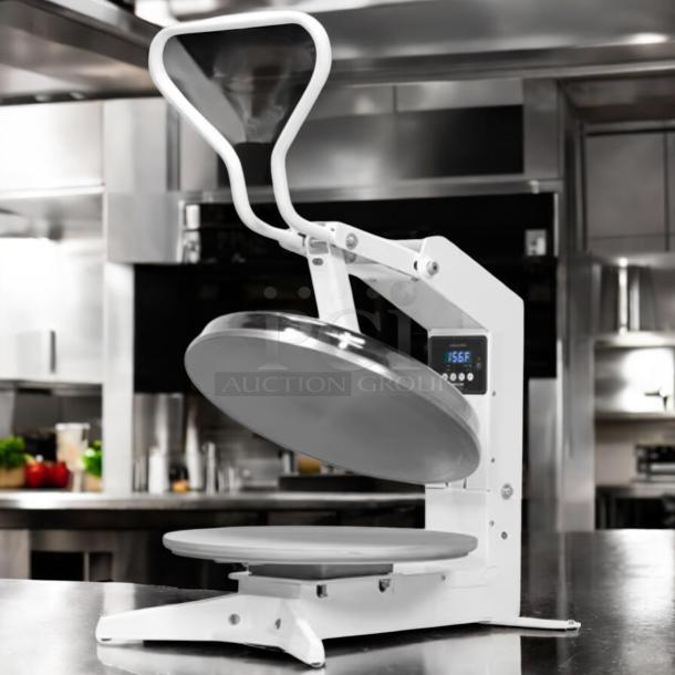 New in a Box! Proluxe Flex X1 PP1818A 18" Manual Clamshell Pizza Dough Press - 120V, 1500W Working! - Image 7 of 7