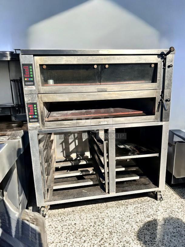 Hobart HWDO3D-4 Electric Double Deck Pizza Oven – 208V, Three Phase, Tested & Working! - Image 1 of 9