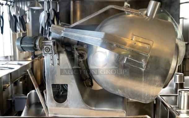 Excellent Condition Wow Commercial 100-Gallon Gas Rotating Tilted Kettle – Fully Tested & Working! - Image 4 of 7