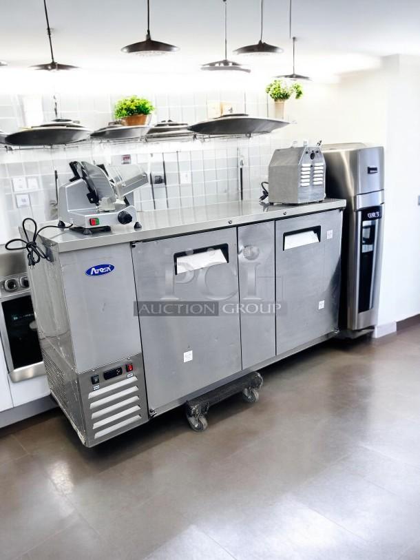 Excellent Condition Atosa MGF8452GR 60” Refrigerated Chef Base – Tested & Working! - Image 2 of 6
