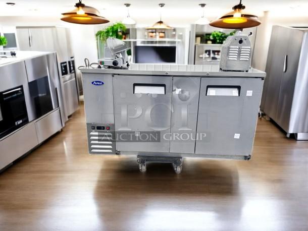 Excellent Condition Atosa MGF8452GR 60” Refrigerated Chef Base – Tested & Working! - Image 3 of 6