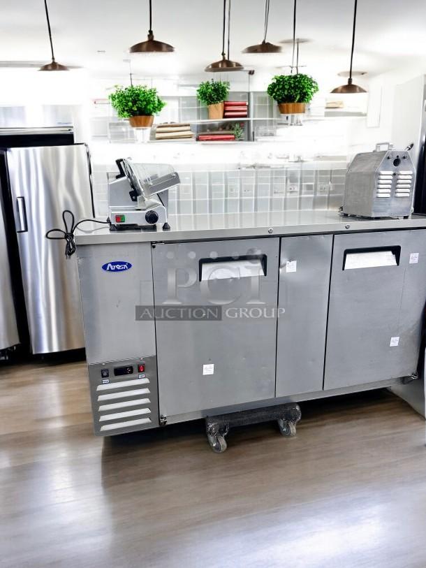 Excellent Condition Atosa MGF8452GR 60” Refrigerated Chef Base – Tested & Working! - Image 6 of 6