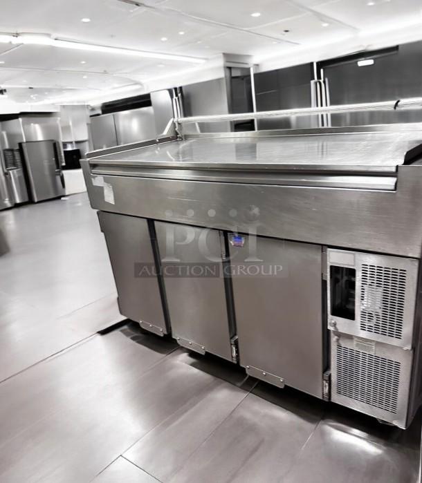 Excellent Condition Randell 52368WPFR Refrigerated Food Prep Table – 3 Door – Tested & Working! - Image 8 of 10