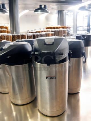 Bunn QINS SVAP-3000F-N Stainless Steel Airpot Coffee Dispenser – Tested & Working!