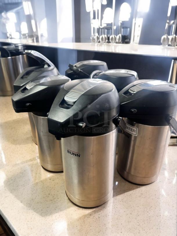 Bunn QINS SVAP-3000F-N Stainless Steel Airpot Coffee Dispenser – Tested & Working! - Image 2 of 6
