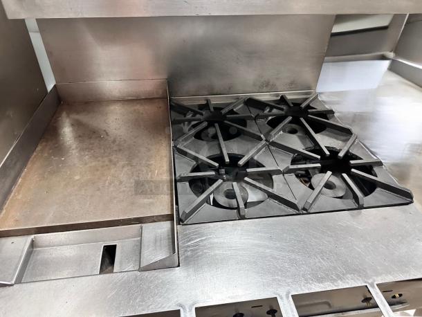 Southbend Commercial Gas Range with Oven and Griddle - Fully Tested & Working! - Image 7 of 9