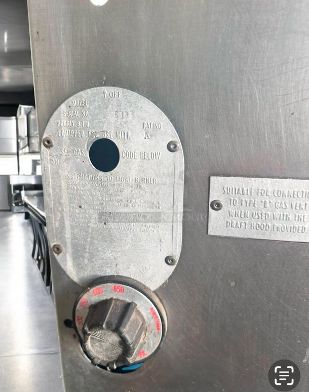 Excellent Garland Pyro-Deck Gas Pizza Oven – Tested & Working! - Image 2 of 12