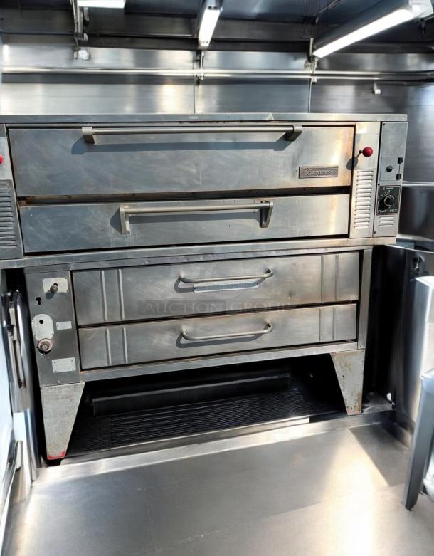 Excellent Garland Pyro-Deck Gas Pizza Oven – Tested & Working! - Image 7 of 12