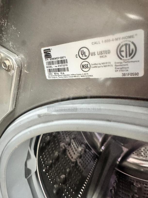 Excellent Kenmore Elite 41473210 Front-Load Washer – Tested & Working! - Image 9 of 9