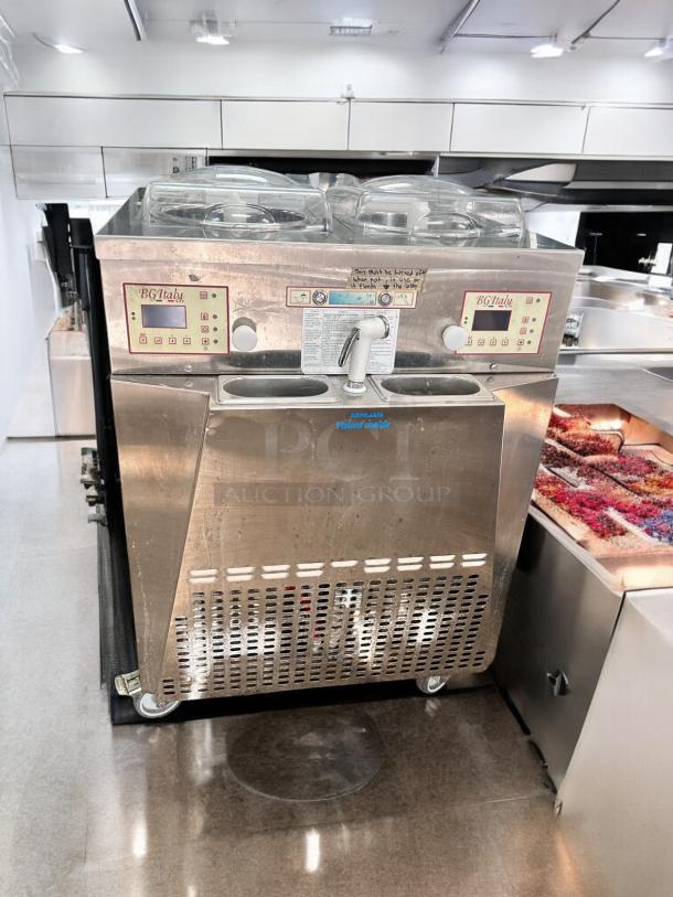 Excellent Condition BG Italy INST21-UL Gelato/Ice Cream Machine – Tested & Working! - Image 1 of 10
