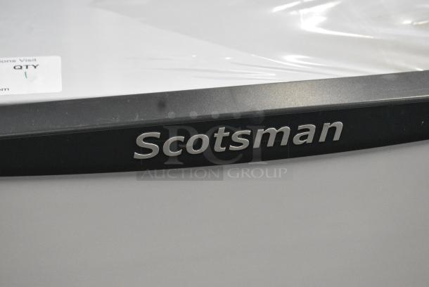 BRAND NEW SCRATCH AND DENT! 2024 Scotsman HID312AB-1A Stainless Steel Meridian Countertop Air Cooled Ice Machine and Water Dispenser with Push Button Dispensing - 12 lb. Bin Storage. 115 Volts, 1 Phase. - Image 2 of 6
