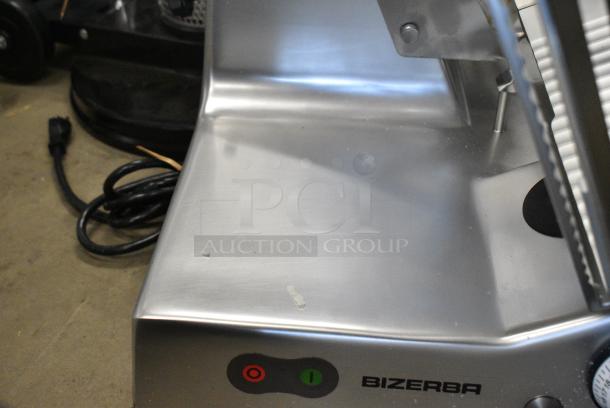 BRAND NEW SCRATCH AND DENT! Bizerba GSE 12 Stainless Steel 12" Manual Gravity Feed Meat and Cheese Slicer. 110 Volts, 1 Phase. Tested and Powers On But Parts Do Not Move - Image 8 of 11