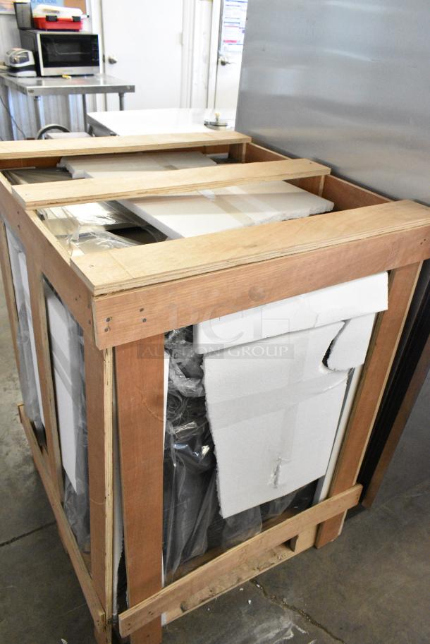 BRAND NEW SCRATCH AND DENT! Culitek MBC-25 Metal Commercial Back Bar Bottle Cooler w/ 1 Lid. 115 Volts, 1 Phase. Tested and Working! - Image 2 of 13